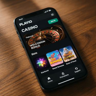 Playio Casino - Mobilopplevelse - Responsiv design